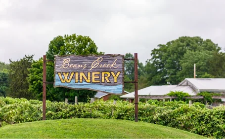 Beans Creek Winery near Manchester TN
