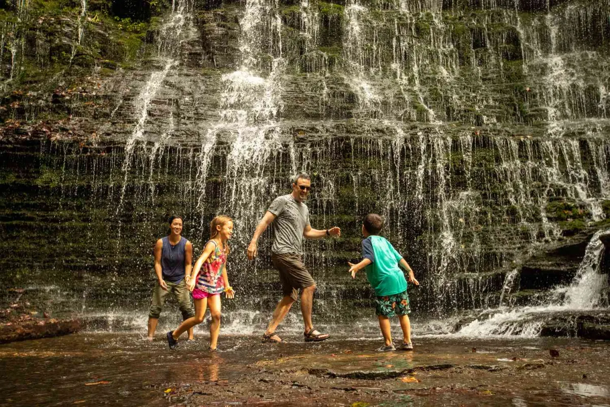 Machine Falls at Short Springs State Natural Area near Tullahoma TN